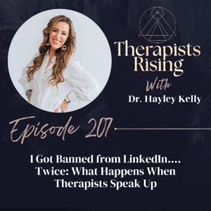 What Happens When Therapists Speak Up
