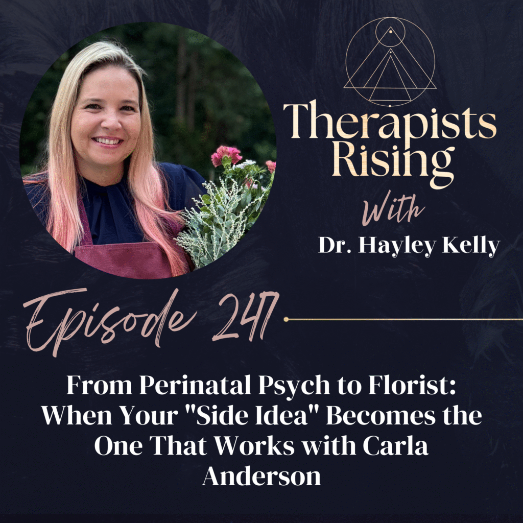 From Perinatal Psych to Florist